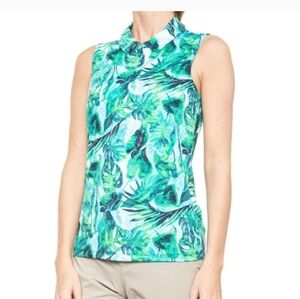 NWT! Tommy Bahama Sleeveless Polo shirt / top. Size Large.